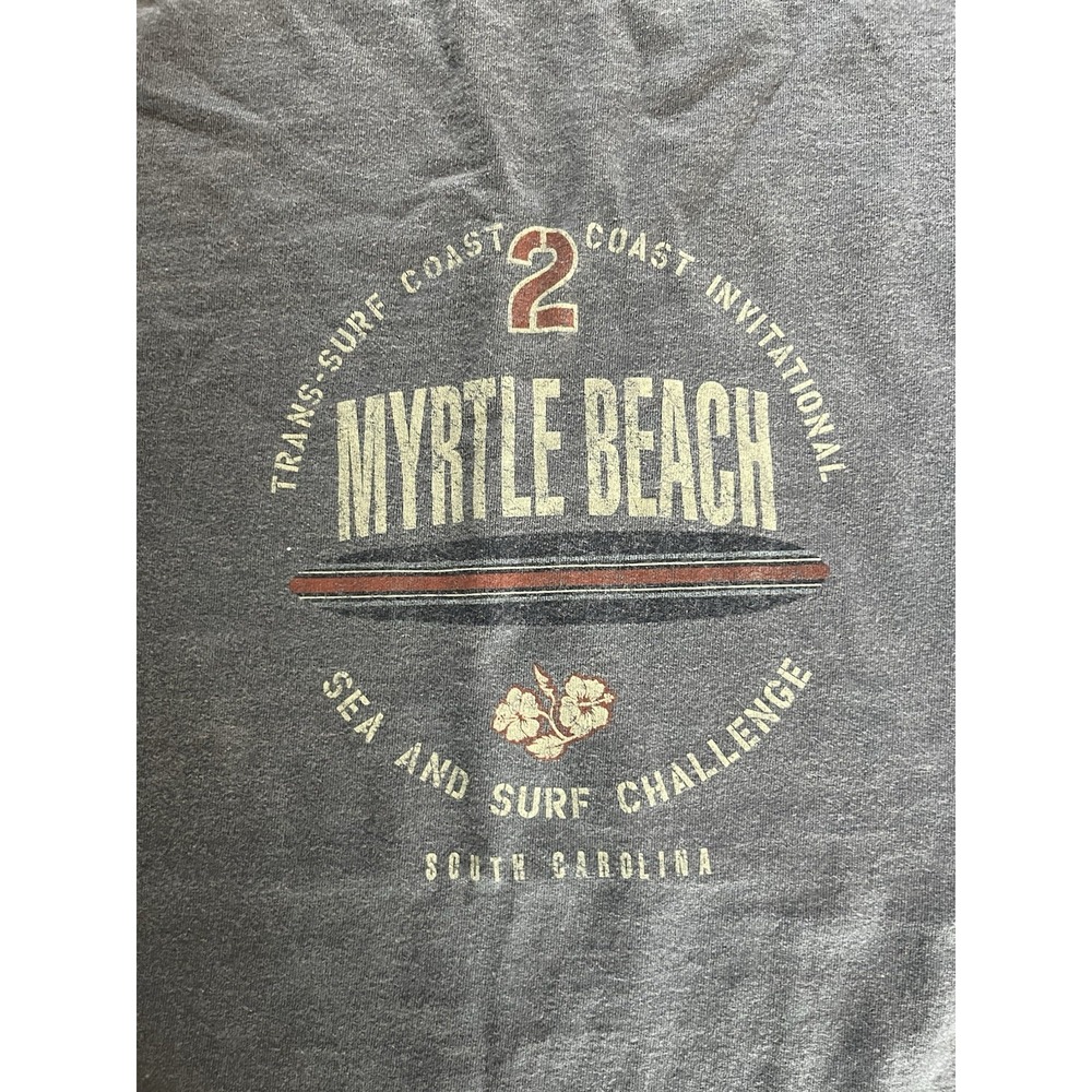 VINTAGE Myrtle Beach Sea & Surf Competition T-Shirt Mens Large